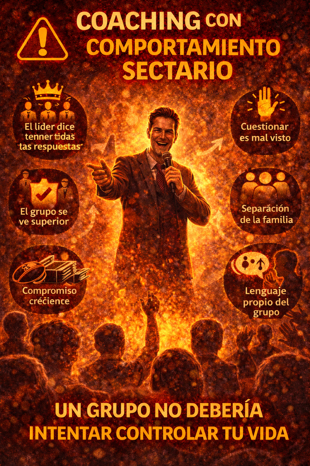 Cuando el coaching se parece a una secta