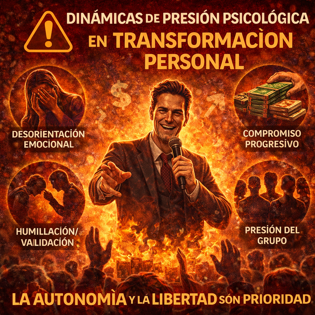 La presión psicológica no es crecimiento personal