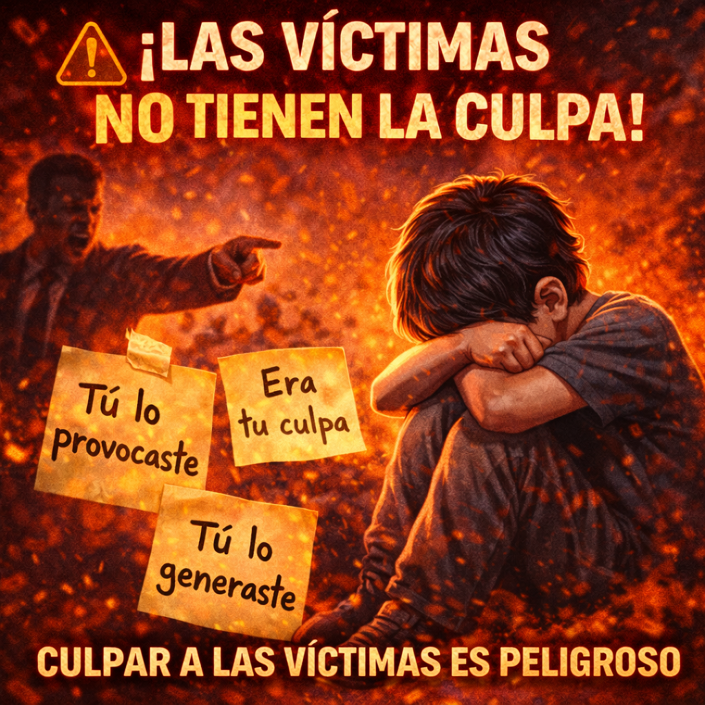 Las víctimas no tienen la culpa