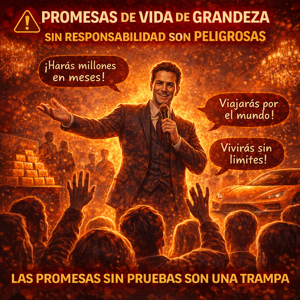Promesas extraordinarias sin responsabilidad son peligrosas