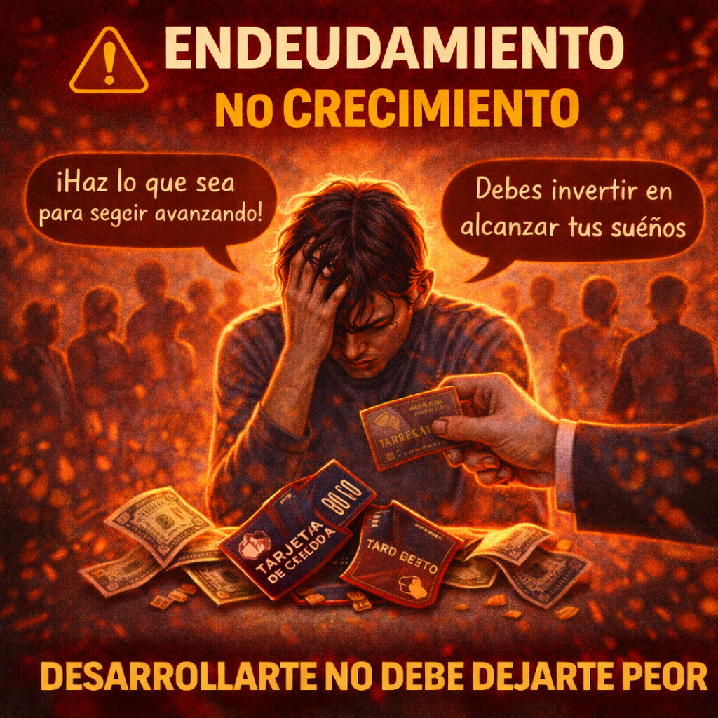 El crecimiento personal no debería endeudarte